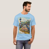 ハーバータウン灯台サウスカロライナ州 Tシャツ (正面フル)