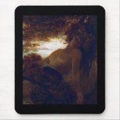 ハーバートジェームスの生地屋の秋のマウスパッド マウスパッド (正面)