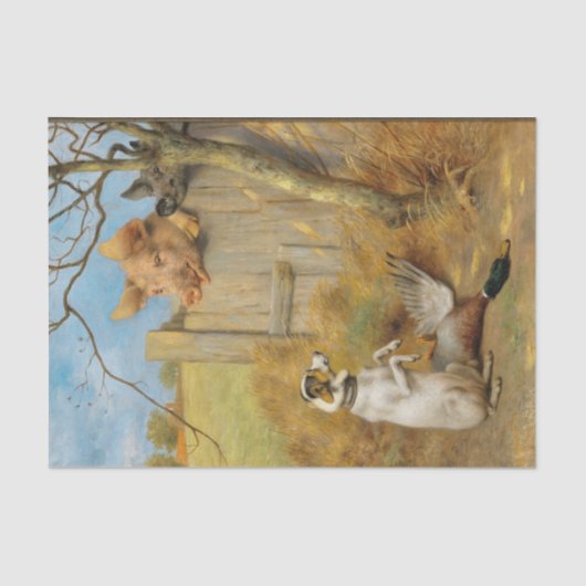 ハーバート・ウィリアム・ウィークスによる裁判 薄葉紙 (正面)