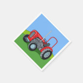 ハーバート・ザ・トラクター スタンダードカクテルナプキン (角)