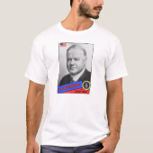 ハーバート・フーバー野球カード Tシャツ (正面)