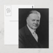 ハーバート・フーバー31代大統領 ポストカード (正面/裏面)