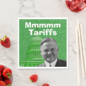 ハーバート・フーヴァー大統領の関税 スタンダードランチョンナプキン (インサイチュ)