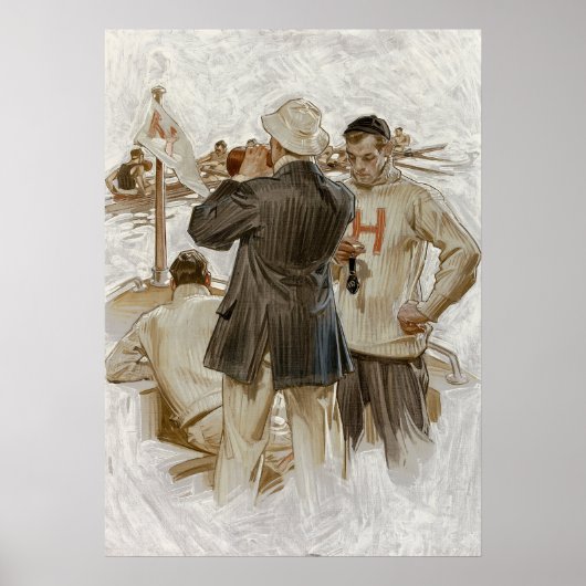 ハーバードクルーチームバイエドワード・エグレストン ポスター (正面)