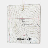 ハーバードコロラドフォーティナー セラミックオーナメント (左)
