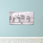 ハーバード大学「歴史」より キャンバスプリント (インサイチュ (ウッドフロア))