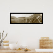 ハーバード対ダートマス写真1903 ポスター (キッチン)