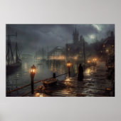 ハーバービクトリアンバイナイト：魚釣り村 ポスター (正面)