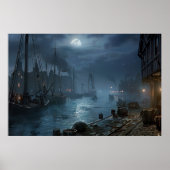 ハーバービクトリアンバイナイト：魚釣り村 ポスター (正面)