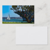 ハーバービューズセーリングサンディエゴ 名刺 (正面/裏面)