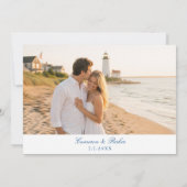 ハーバービューホテルの結婚式マーサズビンヤード セーブザデート (裏面)