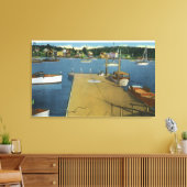 ハーバービューfromイーストサイドオブヨットクラブ キャンバスプリント (インサイチュ (リビング))