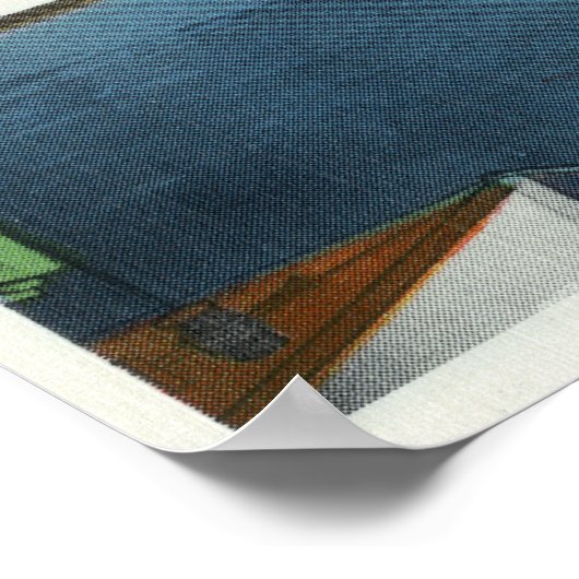 ハーバービューfromイーストサイドオブヨットクラブ ポスター (角)