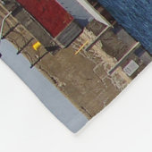 ハーバービーチライトハウスフリースブランケット フリースブランケット (角)