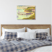 ハーバーポートエンベシンハイタイドバイジョルジュスシュラト キャンバスプリント (インサイチュ (寝室))