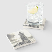 ハーバーライトハウス ストーンコースター (横)