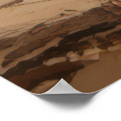 ハーバーレスト：セピア低潮 ポスター (角)