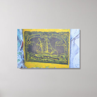 ハーバー伝統的アート キャンバスプリント