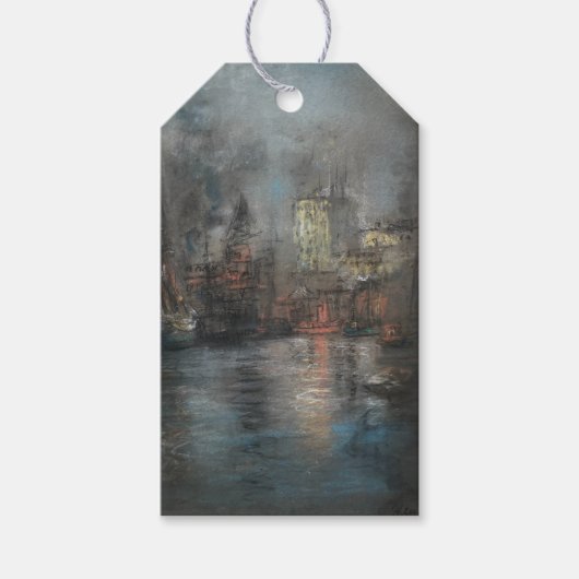 ハーバー忙し（Glenn Cooper Henshaw著） ギフトタグ (正面)