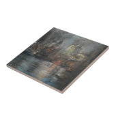 ハーバー忙し（Glenn Cooper Henshaw著） タイル (側面)