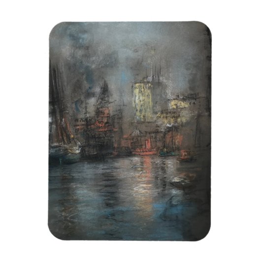 ハーバー忙し（Glenn Cooper Henshaw著） マグネット (縦)