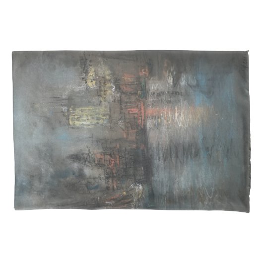 ハーバー忙し（Glenn Cooper Henshaw著） 枕カバー (正面左)