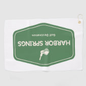 ハーバー春ミシガンゴルフデスティネーション ゴルフタオル (横)