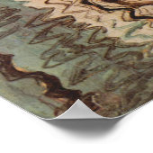 ハーバー・オブ・トリエステbyイーゴン・シエヴィンテージ・アート ポスター (角)