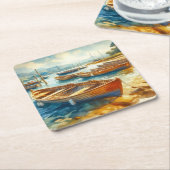 ハーバー スクエアペーパーコースター (アングル)