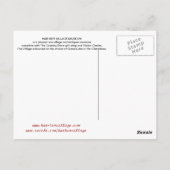 ハーバー・ビレッジ・ミュージアムのモノクロ写真のポストカード ポストカード (裏面)