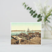 ハーバー，ポーツマス，イングランドクラシックフォトクロム ポストカード (スタンド正面)