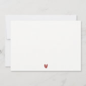 ハーバ素朴ーヨットセーリングボートウォーター結婚カラー ノートカード (裏面)