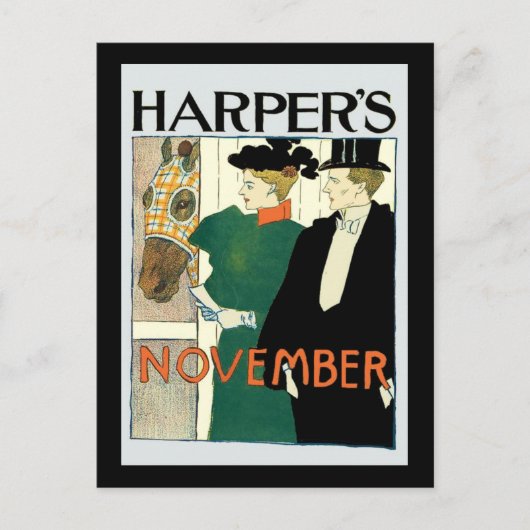 ハーパーの6月発売 ポストカード (正面)