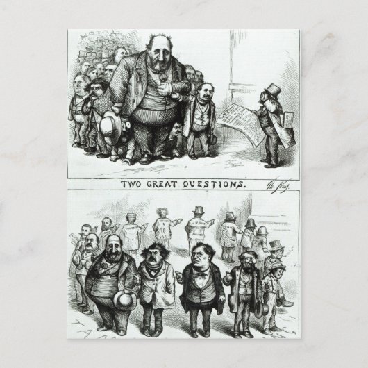 ハーパーズウィークリー ポストカード (正面)