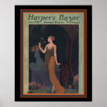 ハーパーズバザール – Barbier 1914デコカバー16 x 20 ポスター<br><div class="desc">1914年の美しいアールデコカバーGeorge Barbierによるハーパーズバザー</div>