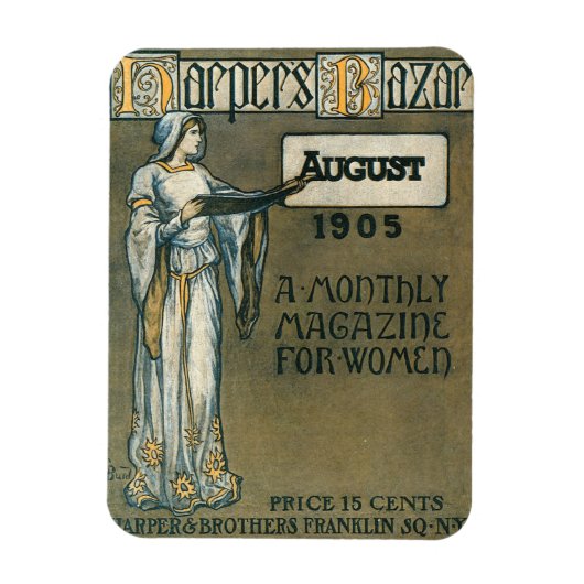 ハーパーズバザー威厳がある1905 マグネット (縦)