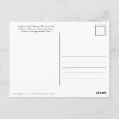 ハーパーズフェリーアパラチアン航路はがき ポストカード (裏面)