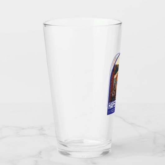 ハーパーズフェリーウェストバージニアトラベルアートヴィンテージ タンブラーグラス (右)