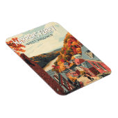 ハーパーズフェリーウェストバージニアトラベルアートヴィンテージ マグネット (右側)