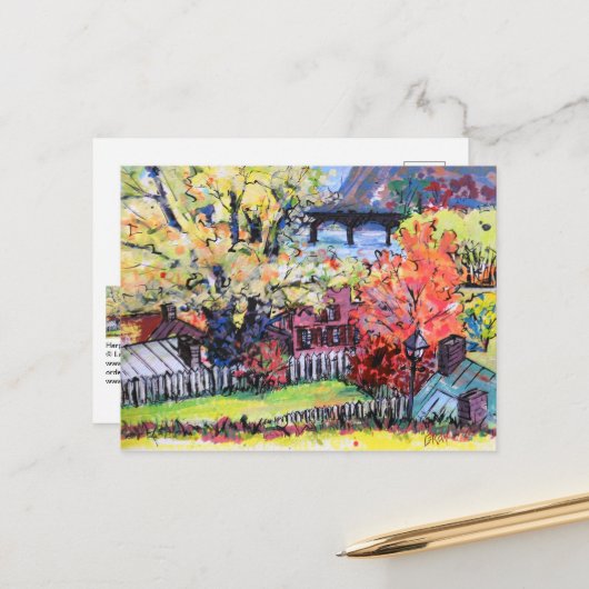 ハーパーズフェリークロッシング#130707 ポストカード (正面/裏面インサイチュ)