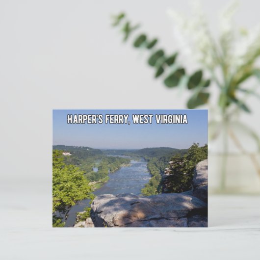 ハーパーズフェリー西バージニアポストカード ポストカード (スタンド正面)