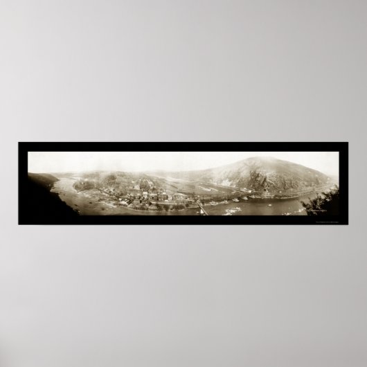 ハーパーズフェリー西バージニア州写真1915 ポスター (正面)