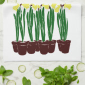 ハーパー1899年エドワード・ペンフィールド・ダッフォジル キッチンタオル (折り畳み)