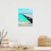 ハービーベイクイーンズランドオーストラリア海のヴィンテージ旅行 ポスター (キッチン)