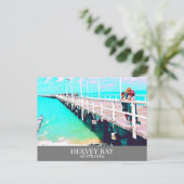 ハービーベイクイーンズランドシーオーストラリアビンテージトラベル ポストカード (スタンド正面)