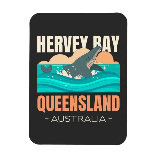 ハービーベイクイーンズランド州 マグネット (縦)