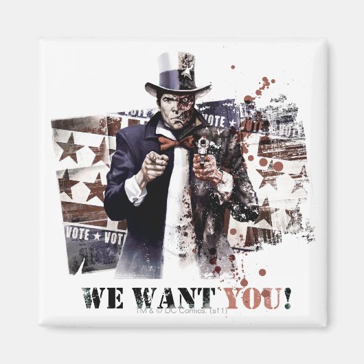 ハービー・デント – お願い! マグネット (正面)