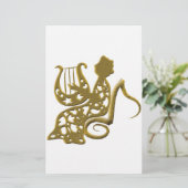 ハーピスト 便箋 (スタンド正面)