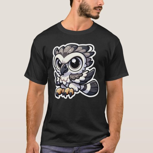 ハーピーはっきりした・イーグル Tシャツ (正面)