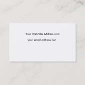 ハーピーイーグルスケッチ 名刺 (裏面)